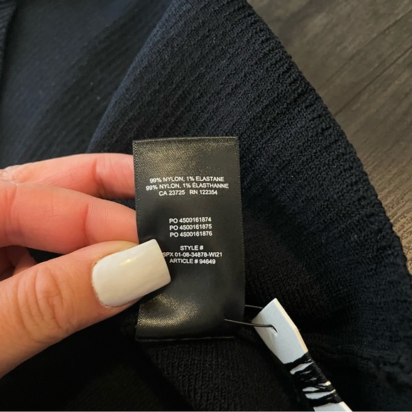 Babaton Sculpt Knit Criss Cross Dress - Picture 2 of 9